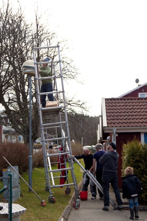 arbetsdag i Hedefors